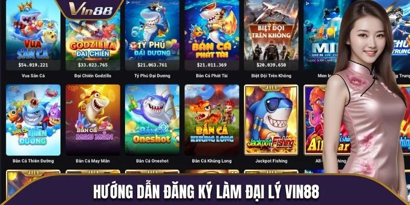 Quy trình đăng ký trở thành đối tác đại lý Vin88